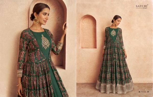 Sayuri Threads Embroidery Georgette Designer Salwar Suit Collection